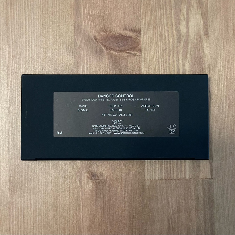 NARS Danger Control Eyeshadow Palette - Picture 5 of 9